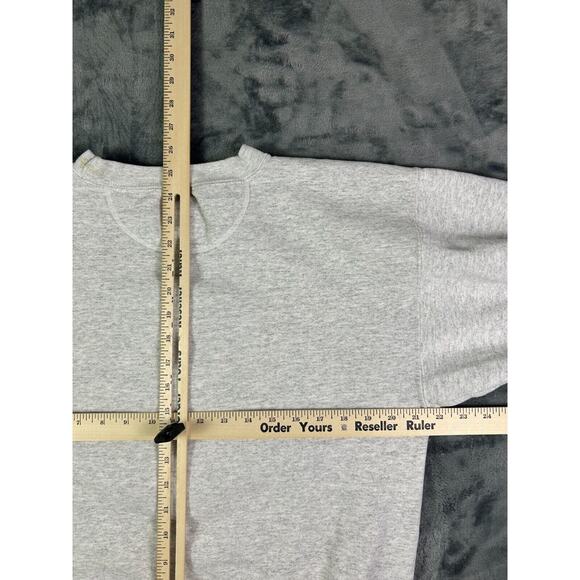 VTG Mickey Mouse Sweatshirt Streetwear Crewneck Gray USA Made Men's M 90s Disney - Picture 7 of 9